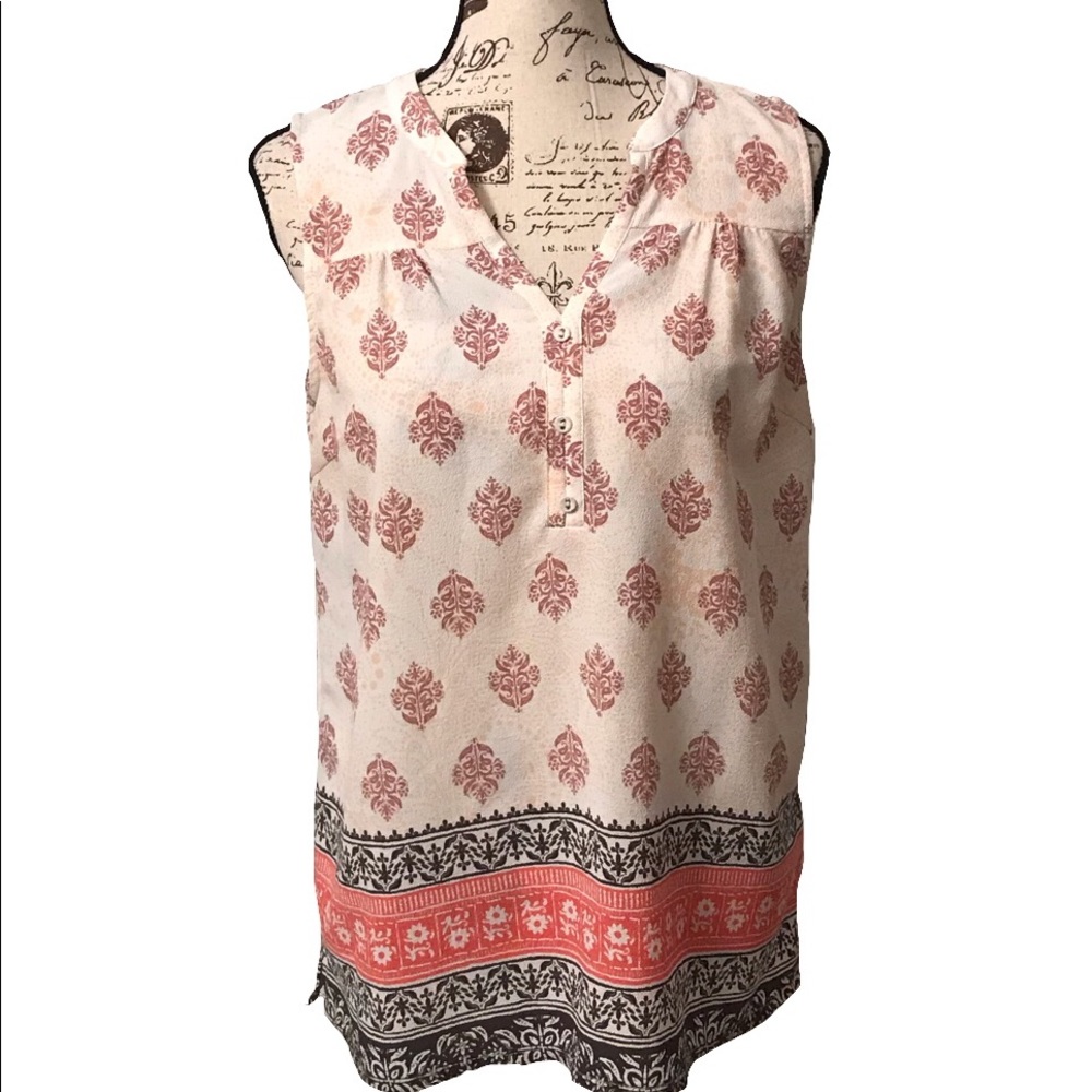 Skies Are Blue Sleeveless Top